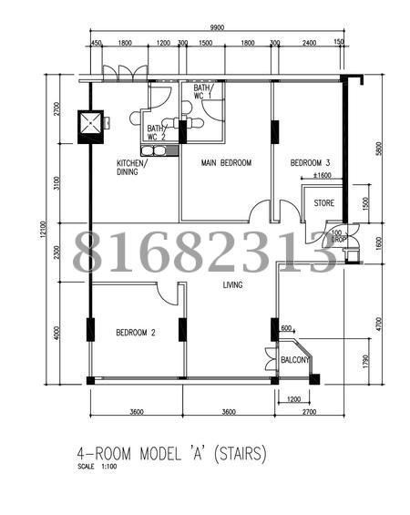 Blk 404 Serangoon Avenue 1 (Serangoon), HDB 4 Rooms #106350492